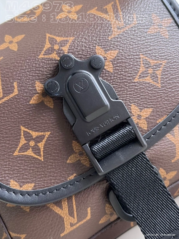 Official oldcobbler VUITTON Messenger-18*18*10CM LOUIS Trail 0801